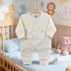 Roupas de Borboleta para Bebê Primavera/Outono 2026 Macacão de Algodão Sem Costura para Recém-nascido Macacões de Bebê Desenho Animado Atacado 52-59#