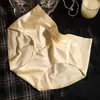 Roupas Íntimas Femininas de Cetim de Luxo Leve, Antibacterianas, Confortáveis, Respiráveis e Frescas de Seda Gelada, Sem Costura, para o Verão, Cintura Média, Sexy