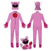 Halloween PoppyPlayimecos Bobby Fantasia de Jogo para Crianças Fantasia de Gato Sorridente Bobby Fantasia Apertada Bobby