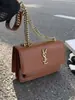 Bolso Pequeño Cuadrado de Cadena Yangshulin Lujo Accesible para Mujer 2025 Nuevo Bolso de Axila de Gama Alta Bolso Plegable Bolso de Hombro Único Cruzado