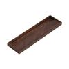 Estante de almacenamiento para tazas de té de nogal negro norteamericano, madera maciza, accesorios para ceremonia del té, juego de té para el hogar, kung fu, secado de tazas, almacenamiento de drenaje