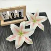 Entrega Directa de Fábrica de Flores Artificiales, Flores Falsas Premium Transfronterizas, Flores de Lirio Fragantes para Boda, Hotel, Decoración de Jardín