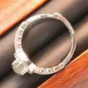 9082 Anillo de Jade Birmano Natural Grado A Azul Hielo Estilo Chino Nuevo Retro Diversidad Único en su Tipo
