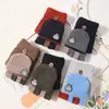 Guantes Calientes de Pollo de Dibujos Animados para Bebé Otoño e Invierno A prueba de Frío Engrosados Lindos para Niños y Niñas de Cinco Dedos Medio Dedo Tapa Abatible