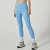 Conjunto Deportivo Europeo y Americano Transfronterizo, Camisola Elástica de Cintura Alta Levanta Glúteos para Mujer con Hermoso Diseño en la Espalda, Adecuado para Correr, Fitness y Yoga