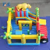 Ventas Directas de Fábrica de Trampolines Inflables de Zoológico para Niños, Toboganes, Instalaciones de Diversión para Interiores y Exteriores, Parques Temáticos