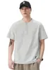 Ropa para Hombre Fengshe / Camiseta de Manga Corta para Hombre 2026 Verano Nueva Camiseta Casual Retro Japonesa con Botones
