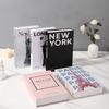 Libro falso de moda en inglés, decoración sencilla de estilo nórdico para el hogar, modelo de casa, exhibición de habitación, accesorios de fotografía al por mayor