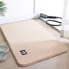 Tapete antiderrapante para piso de banheiro, absorvente de água e secagem rápida, tapete para os pés de banheiro, tapete para porta de entrada, tapete antiderrapante resistente ao desgaste para casa