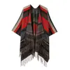 Chal de Estilo Étnico para Mujer, Bufanda, Yunnan, Tíbet, Qinghai, Ropa para Viajes y Vacaciones, Capa Larga Retro