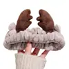 Moda Femenina Coreana Nueva Estilo Otoño e Invierno 2026 Diadema de Peluche de Oso Versátil para Lavarse la Cara Pinza para el Cabello Linda