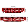 2026 Banner de Natal Transfronteiriço Novo Tecido de Fundo Festa Festival Decoração de Atmosfera Externa Bandeira Banner