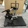 Microscopio de Video Electrónico 25/32MM Soporte Brazo Oscilante Poste Elevación Plataforma de Trabajo Soporte Giratorio de 360 Grados