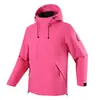 Directamente del fabricante, chaqueta con capucha unisex para primavera y otoño, cortavientos e impermeable para exteriores, para parejas JW26188