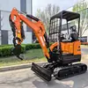 Excavadora de Orugas con Diseño sin Cola, Operación Piloto, 18 Uso Agrícola, 25 Excavadora de Zanjas, Exportación a Canadá, Protector Frontal de Red