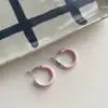 2025 Nuevo Estilo Color Dopamina Aros para Mujer Nicho Lujo Ligero Diseño de Gama Alta Aretes Elegantes