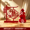 Decorações de Casamento e Noivado Bolas de Favo de Mel Enfeites Dupla Felicidade Arranjo de Quarto de Casamento Decoração de Mesa Tridimensional Dupla Felicidade Coleção de Suprimentos para Casamento