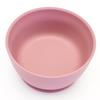 Tigela suplementar para comida de bebê da Amazon, tigela de treinamento de arroz de silicone de grau alimentício para micro-ondas, tigela redonda antiderrapante para sopa, em estoque, atacado