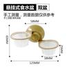 Lavabo colgante NC de lavabo simple y doble tipo agua potable doble fijo reptil rastrero mascota mascota lavabo colgante tazón comedero