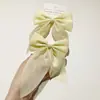 Horquilla de pinza de gasa coreana de alta gama para el cabello de primavera 2025, no daña el cabello, horquilla súper de hada, accesorios para el cabello de niña