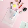 Bolsa con Cordón Frosted de CPE, Bolsa de Almacenamiento para Viaje, Bolsa a Prueba de Polvo para Ropa y Zapatos, Bolsa de Embalaje de Plástico con Cordón al por Mayor