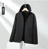 Jaqueta corta-vento com logo personalizado, estilo fino, uniforme de equipe, jaqueta da moda, jaqueta à prova de vento, presente publicitário, impressão em roupas