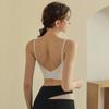 Sujetador deportivo con tirantes finos para mujer, ropa interior deportiva para correr y fitness, chaleco de yoga sin espalda, nuevo estilo de primavera y verano