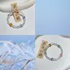 [Luz da Manhã Orvalho Claro] Pulseira de Miçangas de Vidro Dopamina de Verão Design Nicho Fresca e Doce Pulseira para Melhor Amiga