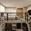 Enciclopédia de Acessórios para Corrimão de Escada de Ferro Forjado Grade de Escada de Ferro Forjado Cerca Corrimão de Villa Sótão Pátio Janela Saliente Duplex