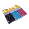 Caneta de Linha com Gancho de Nylon de Haste Colorida Caneta de Traço para Pintura a Óleo Digital Pincel Macio de Ponta Fina para Coloração de Manicure Lápis de Sobrancelha de Pelo de Lobo