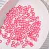 Acessórios para Unhas Mistos de Celebridade da Internet Cor Dopamina Cor Coração Vazado Acessórios para Unhas de Cor Coração Acessórios para Capa de Celular