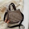 Bolsa de Mão Versátil em Lona Estilo Japonês para Mulheres 2026 Nova Versão Coreana Ins Casual para Saída de Estudantes Bolsa de Ombro Transversal