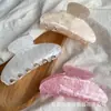 Grampo de Tubarão Simples Estilo Coreano Personalizável Transfronteiriço para Cabelo na Parte de Trás da Cabeça, Acessórios de Cabelo Elegantes