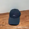 Boné de Baseball com Bordado de Letras Novo Versátil Estilo Coreano para Mulheres, Boné Casual Simples de Aba Curva para Primavera que Faz o Rosto Parecer Menor