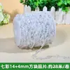 Cortina de Fio com Contas de Novo Estilo para Decoração de Casamento, Fio de Cristal para Decoração de Teto de Local de Casamento, Corrente de Divisória de Cortina de Cristal para Porta e Janela