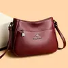 Bolsa feminina modelo novo 2026, simples e versátil, bolsa transversal de grande capacidade, bolsa de ombro texturizada para mulheres, disponível para atacado