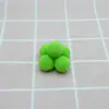 Paquete pequeño en stock Bola de pelo de alta elasticidad Bola pequeña de pelo de poliéster Bola de felpa colorida Bola de pelo hecha a mano accesorio de bola de pelusa para DIY