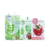 Bolsas autosoportantes de papel de aluminio hechas a medida para cosméticos, incluyendo mascarillas faciales, sérums, lociones y muestras de protector solar, para empaques de tamaño de prueba