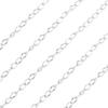 Cadena de acero inoxidable y titanio para llavero, ideal para hacer tú mismo, para exhibir en el exterior, para bolsos, joyas, collares y otras joyas.