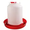 Balde engrosado para alimentar pollos de ladrillo balde alimentador para pollos patos gansos bebedero para pollos fuente para beber pollos balde de alimentación automática