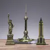 Modelo de Carro de Motocicleta Retrô Decorações para Sala de Estar Armário de Vinho Sensação de Alto Padrão Artesanato de Metal Ferro Ornamentos