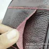 Atacado de fábrica bolsa de cintura para celular masculina vertical de camada única bolsa pessoal vertical para celular usa cinto bolsa masculina externa carteira
