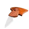 Venta directa del fabricante: Cuchillo de Fruta de Madera Afilado de Bolsillo Mini de Moda, Gadget Portátil para Exteriores y Hogar