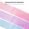 Correas de Silicona con Diseño de Panal para Levantar Pesas - Muñequeras Antideslizantes para Gimnasio y Dominadas (1 Par)