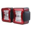 Luces Traseras Wrangler Transfronterizas Son Adecuadas para Jl Wrangler 2018+ Luces Traseras LED, Luces de Freno, Luces de Reversa y Luces de Señalización