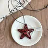 Colar Pingente Flor de Contas Estilo Étnico Novo Estilo Chinês Moda Retrô Elegante Corrente para Suéter Colar de Design de Nicho para Mulheres