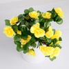Azaleia Simulada Yingshan Vermelha Flor Artificial Flor Falsa Flor para Engenharia Externa Canteiro de Flores Calha de Flores Flor de Seda Decorativa Fabricante Atacado