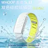 Pulseira Whoop5.0 pulseira de silicone pulseira de duas cores pulseira de relógio de venda quente transfronteiriça com diamantes metálicos pulseira whoop