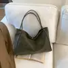 Bolsa Tote Grande Capacidade para Mulheres 2026 Simples Versátil Casual Bolsa de Ombro para Estudantes Universitários Indo para Aula e no Dia a Dia