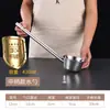 Cucharón de Agua de Acero Inoxidable 304 con Mango Largo, Cuchara Extra Gruesa, Recogedor de Agua, Cucharón para Gachas de Cantina de Cocina, Cucharón para Sopa, Cucharón de Agua